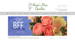 Desktop Screenshot of karasrosegarden.ca
